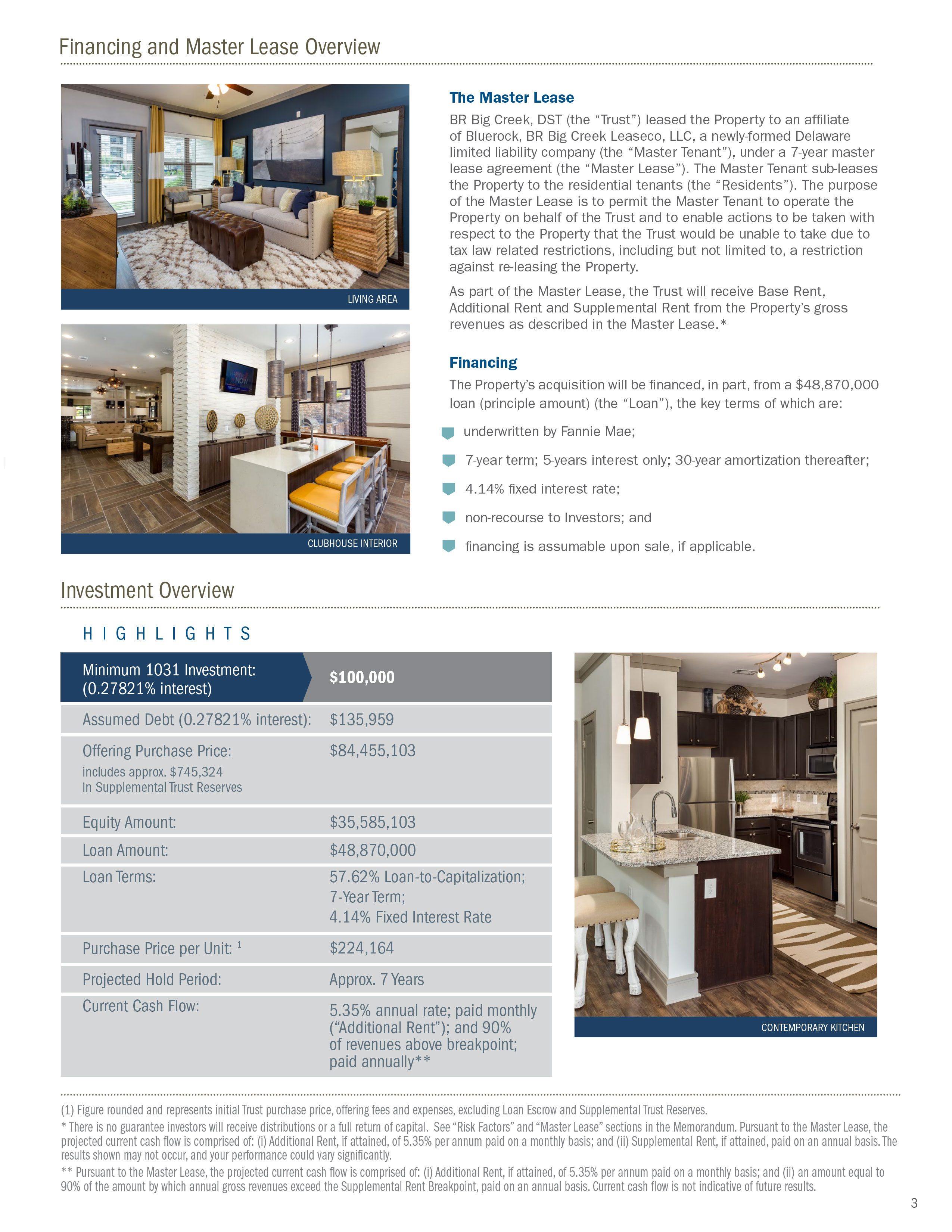 Bluerock Big Creek brochure