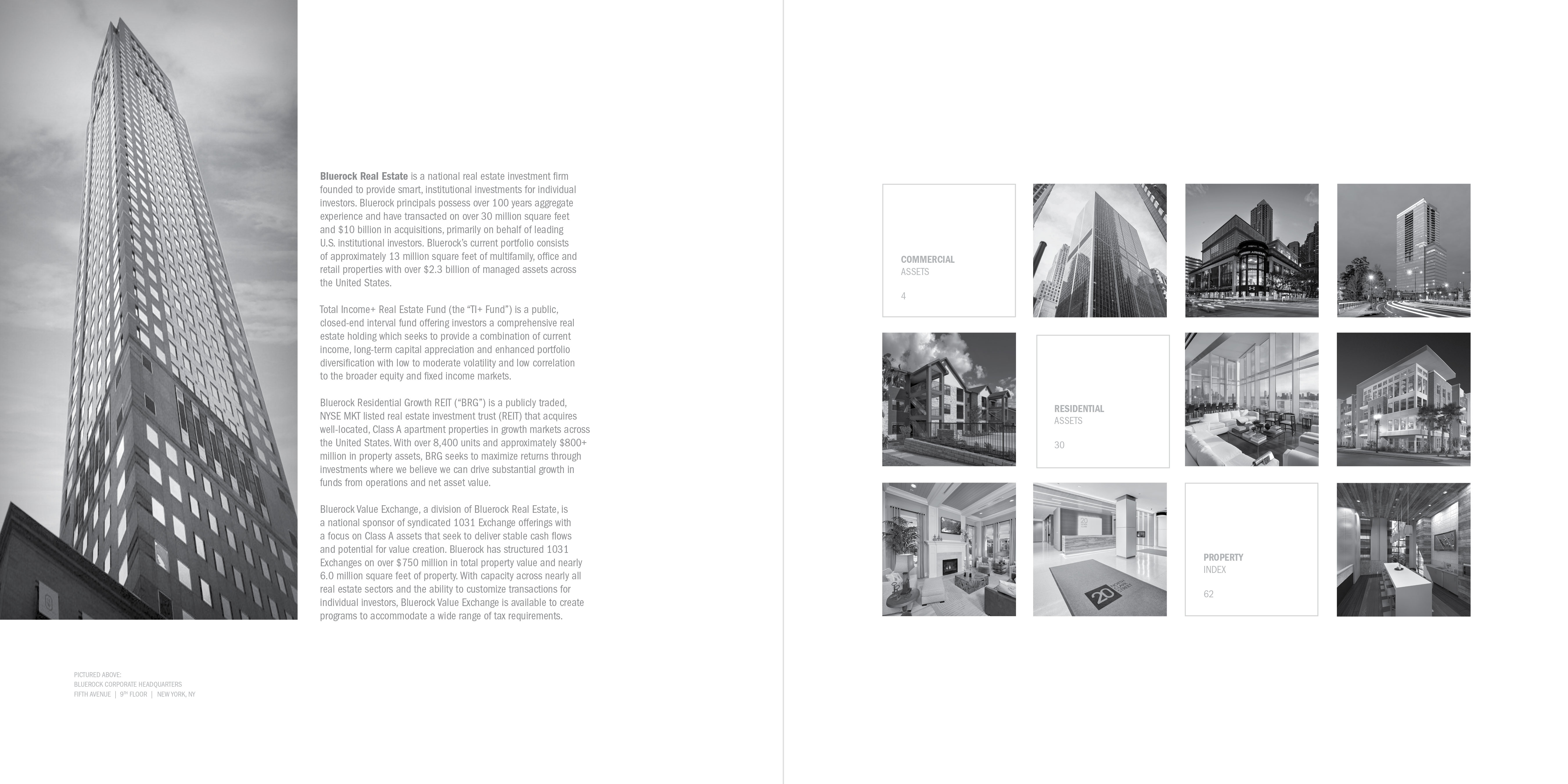 Bluerock photo book contents