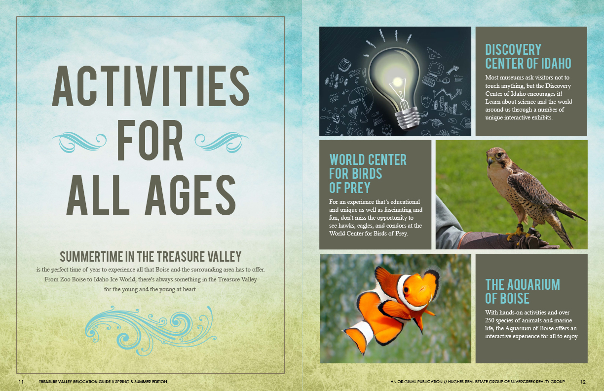 Activities for All Ages spread