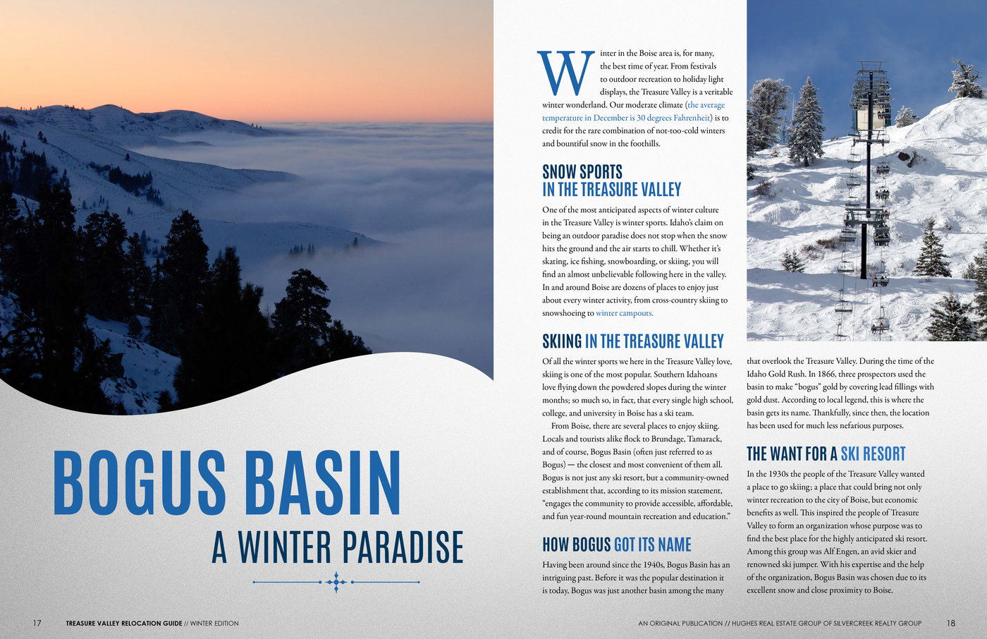 Bogus Basin spread