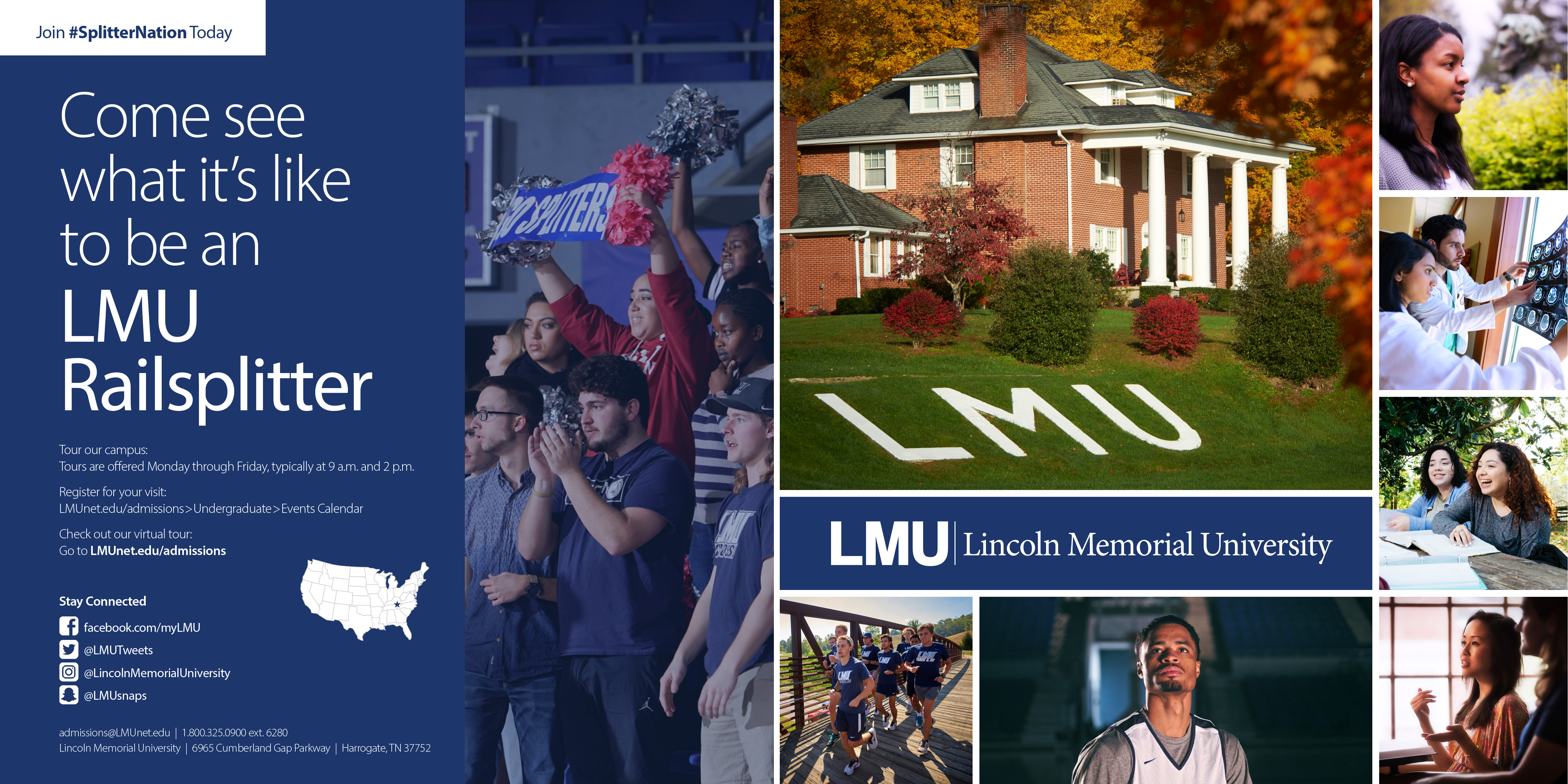 LMU admissions brochure cover