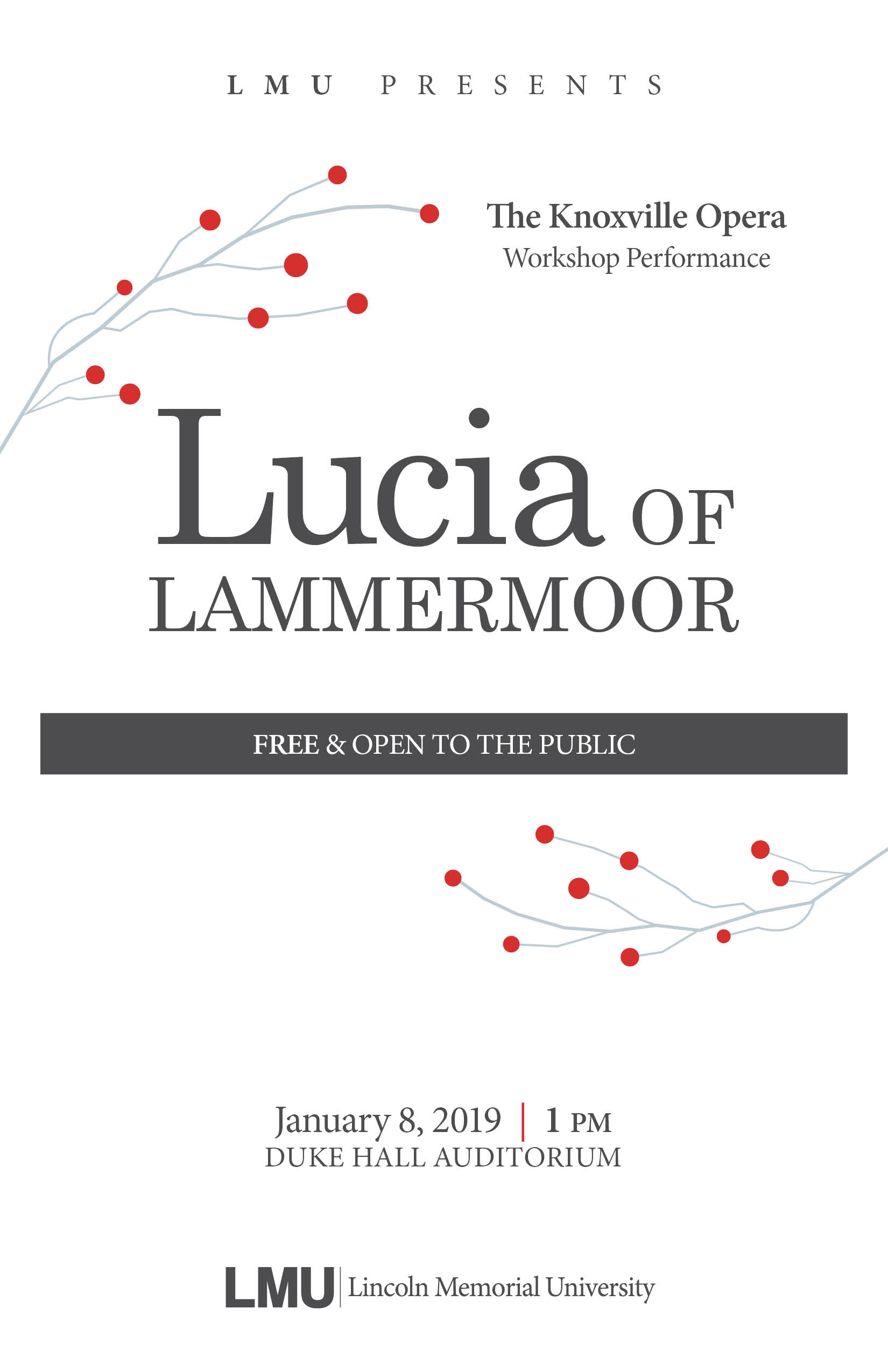 Lucia of Lammermoore poster