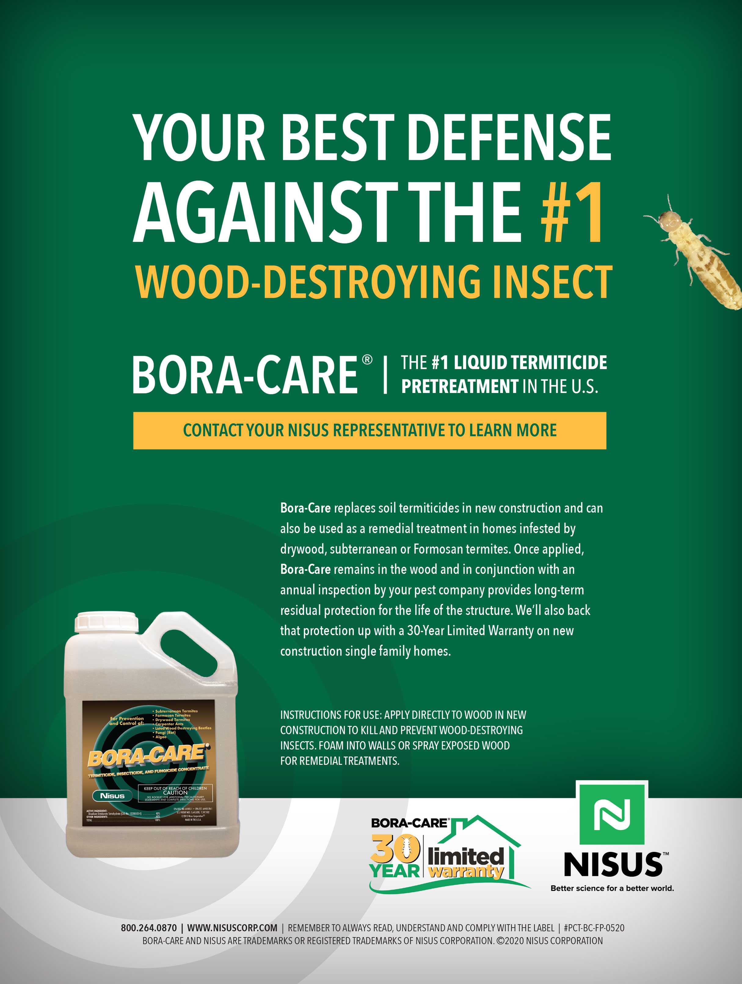 Nisus BoraCare ad