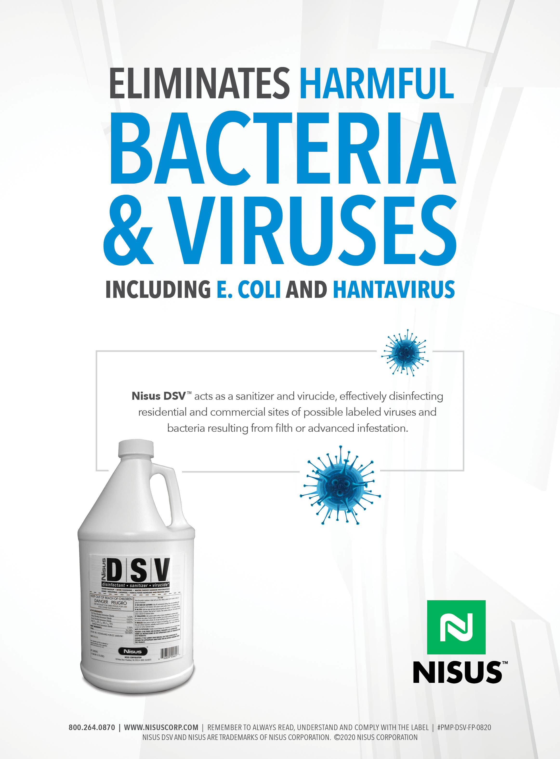 Nisus DSV covid ad