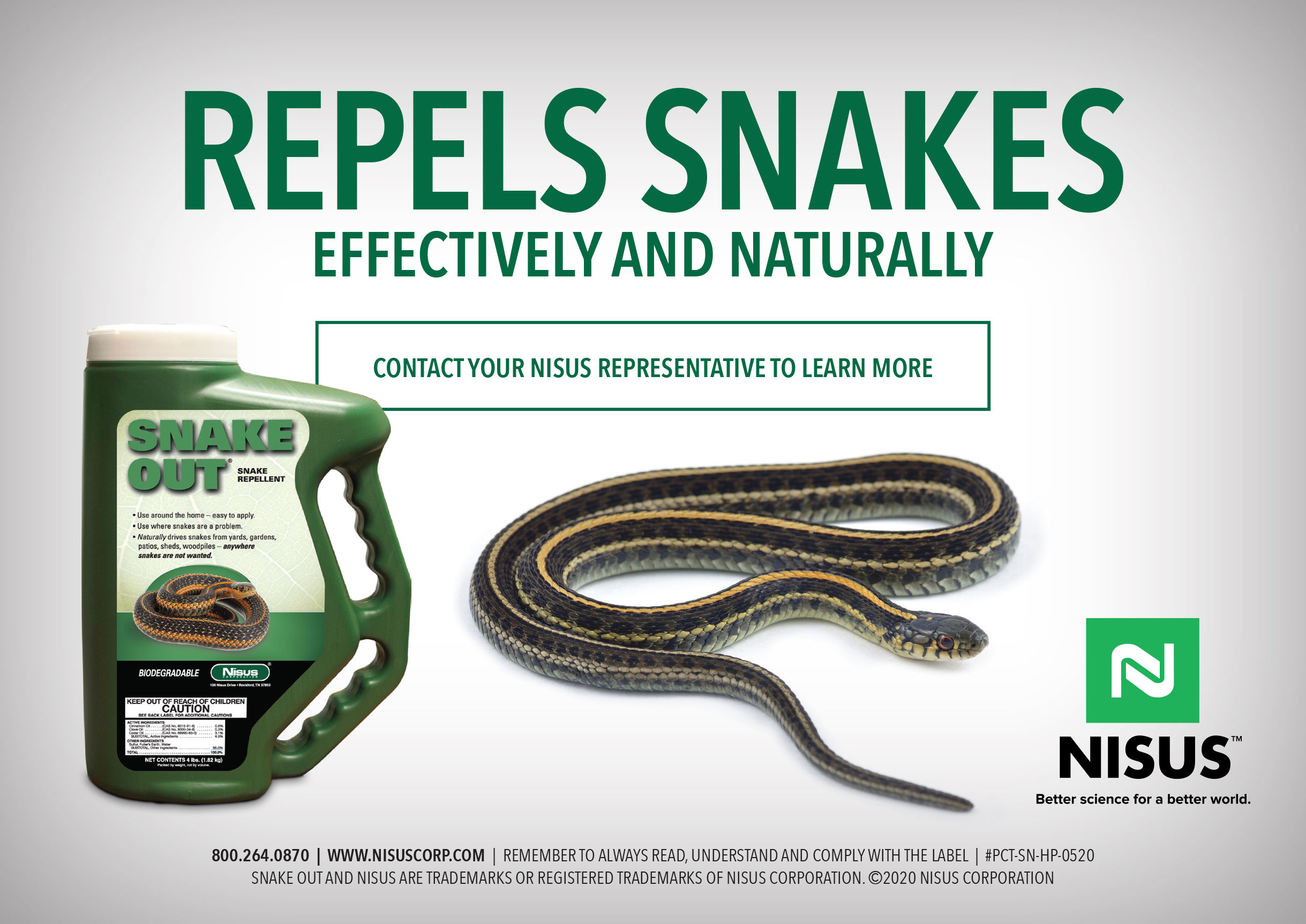 Nisus SnakeOut ad