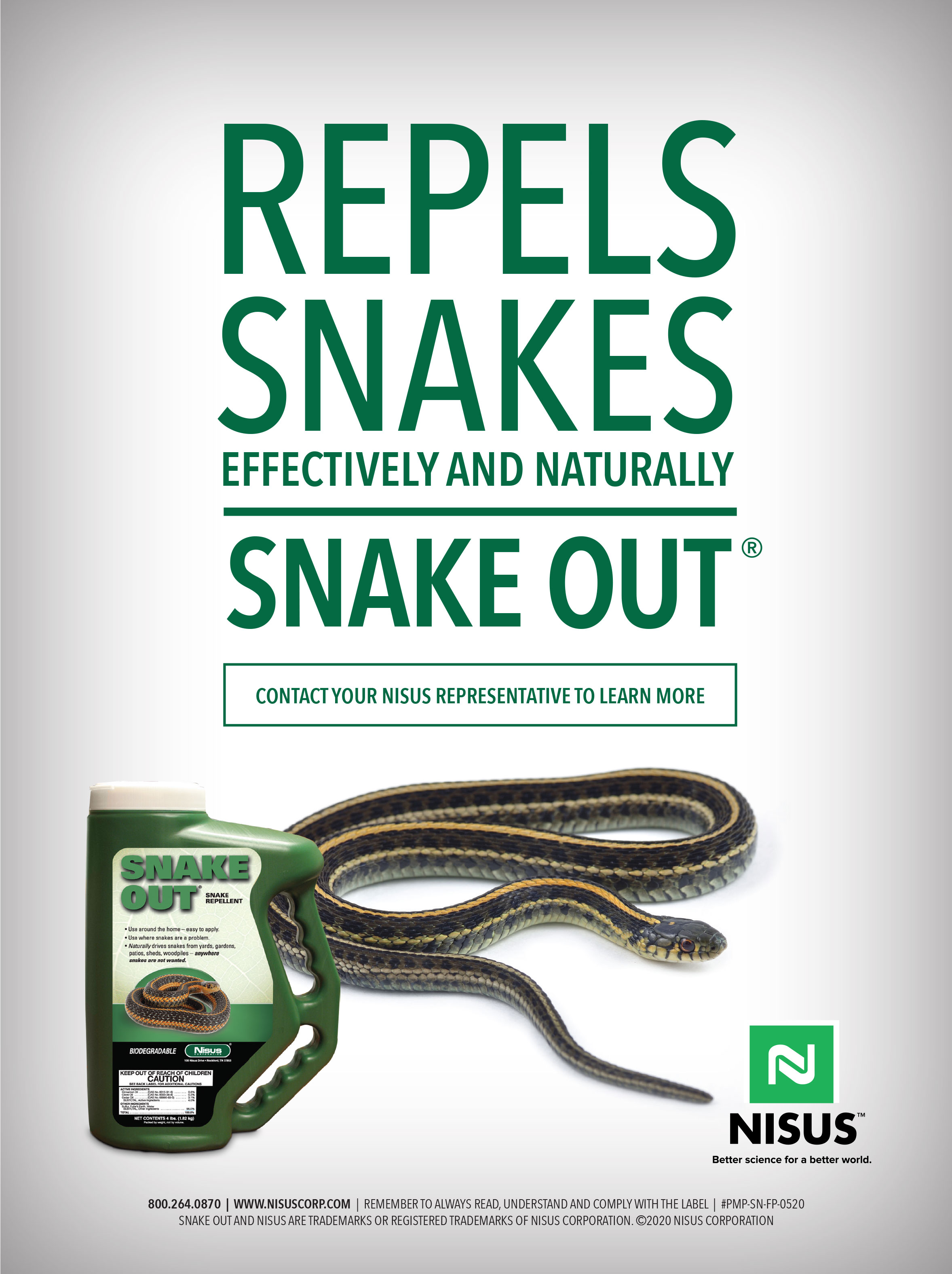 Nisus SnakeOut ad
