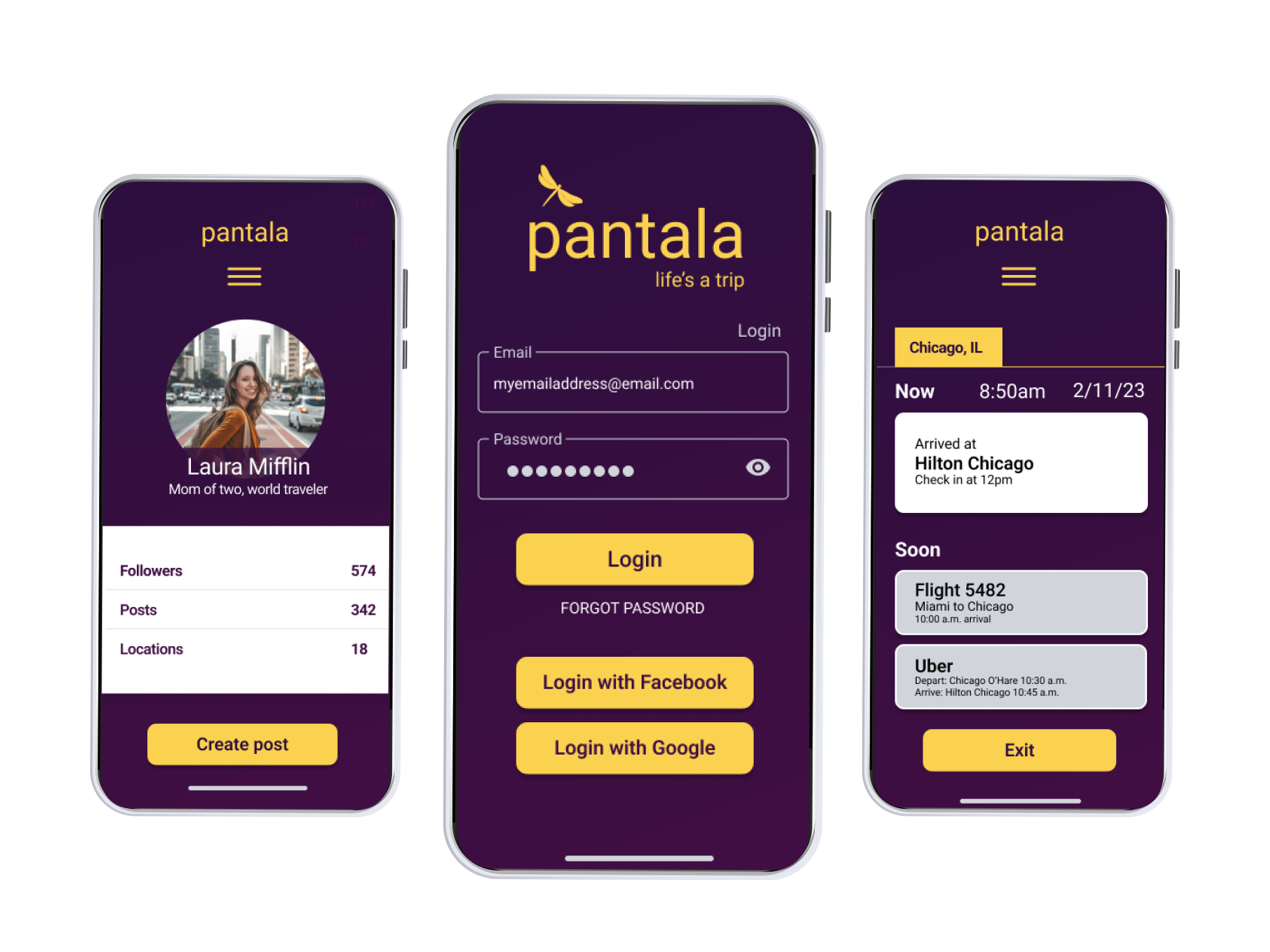 Pantala mobile app